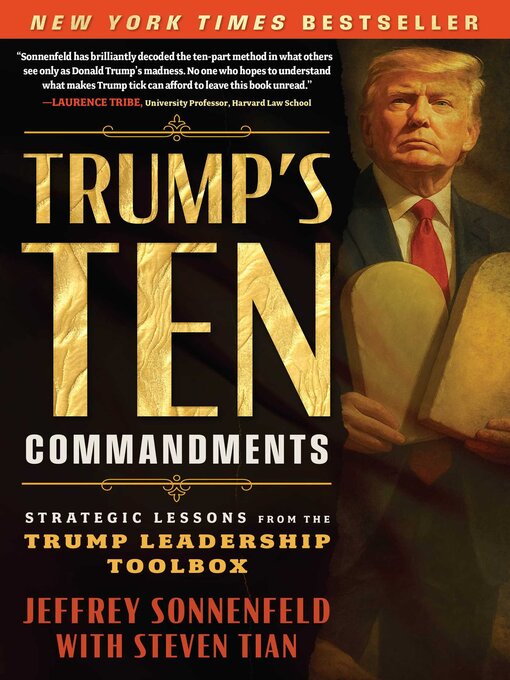 Cover image for Trump's Ten Commandments